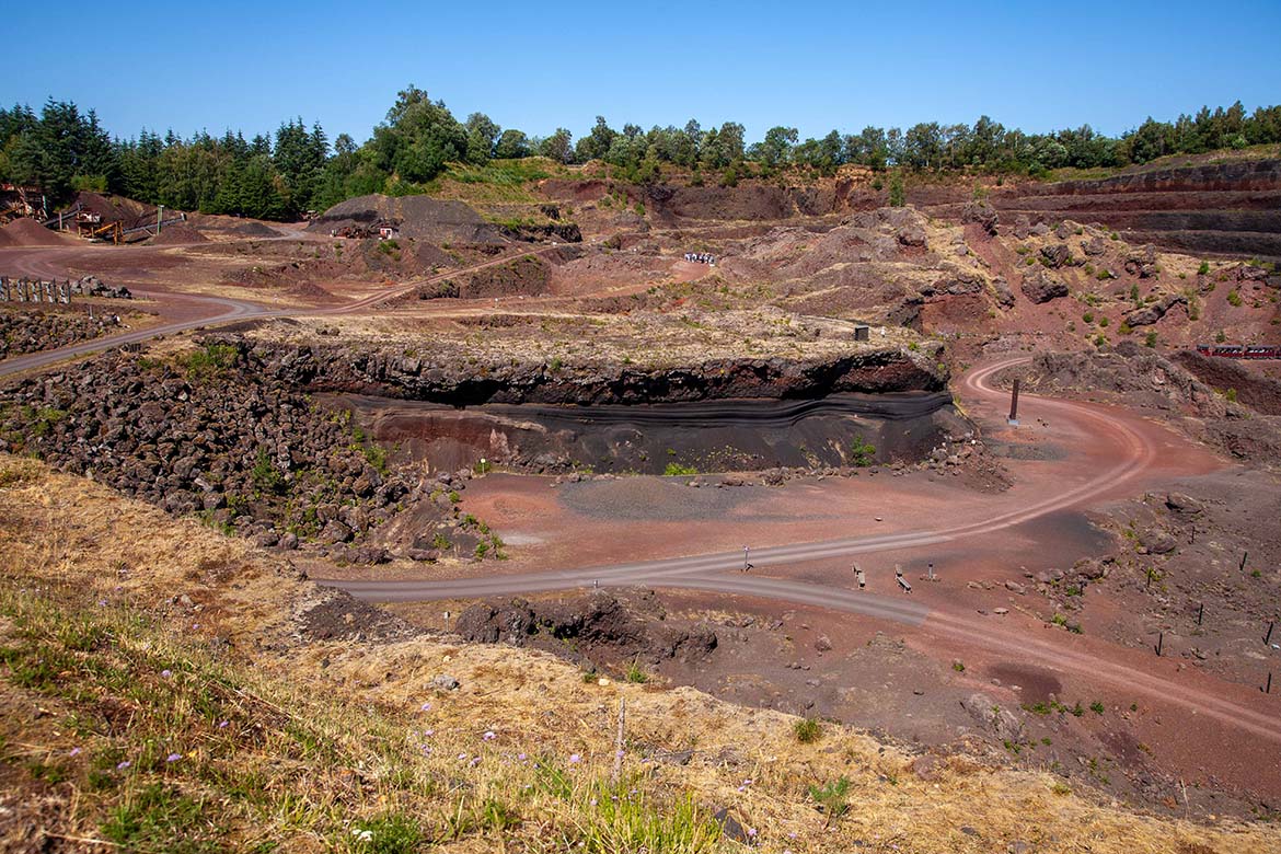 Site volcanique en Auvergne-Rhône-Alpes