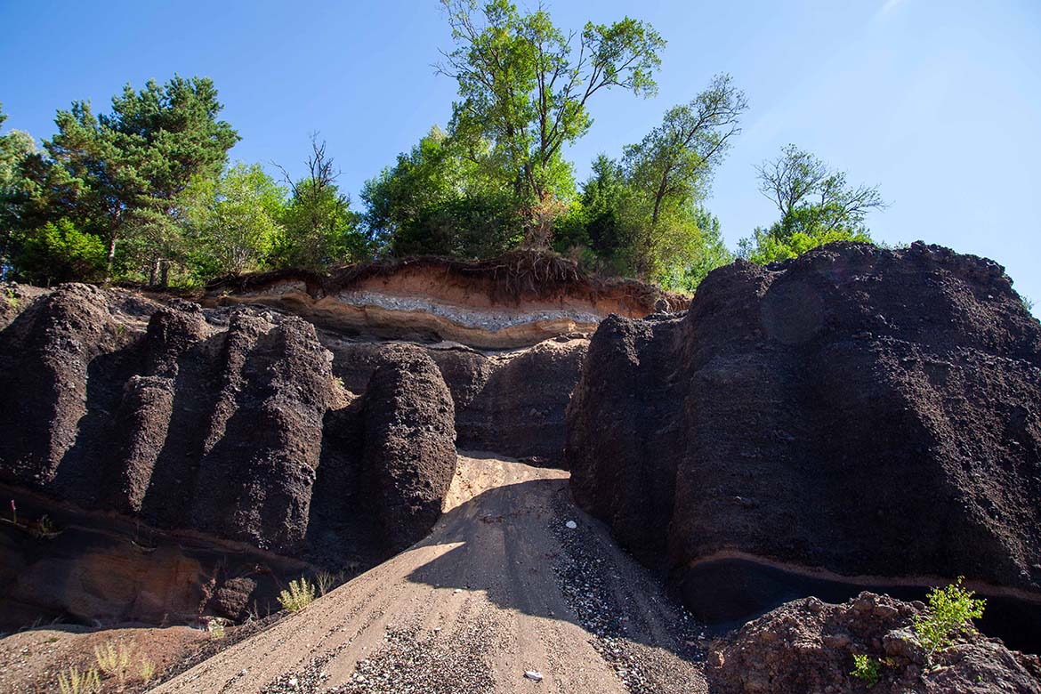 Site volcanique en Auvergne-Rhône-Alpes