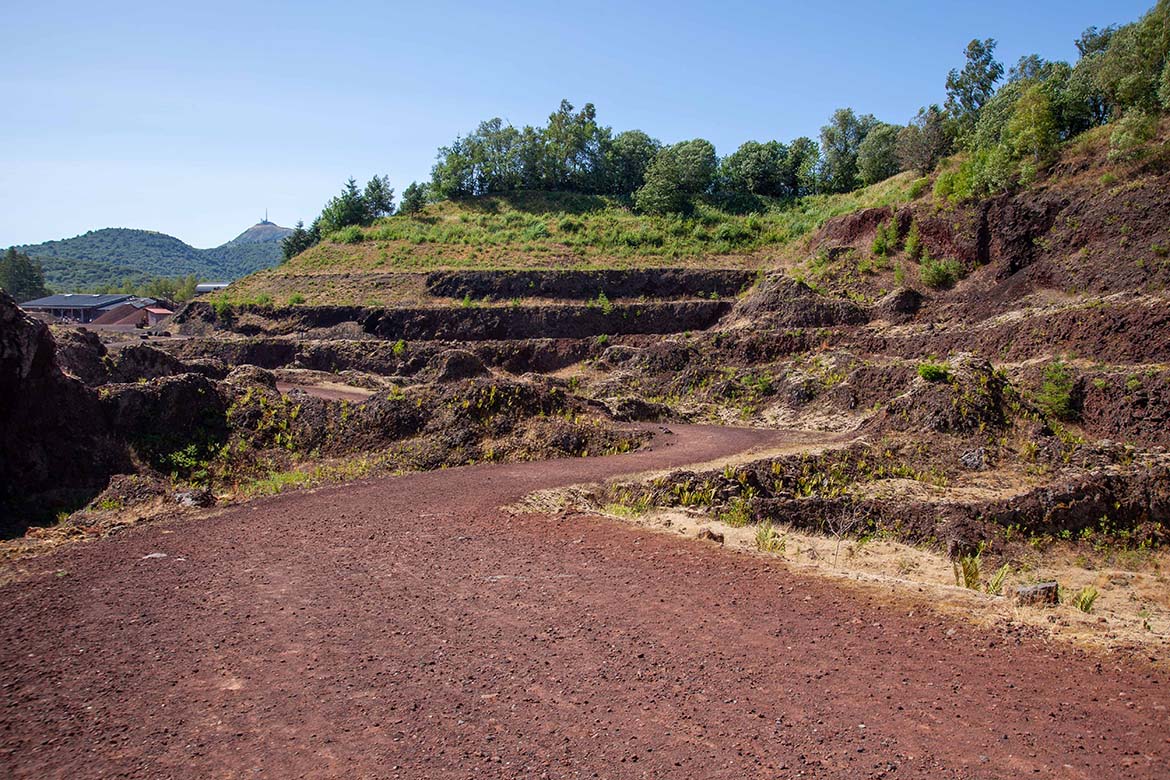 Site volcanique en Auvergne-Rhône-Alpes