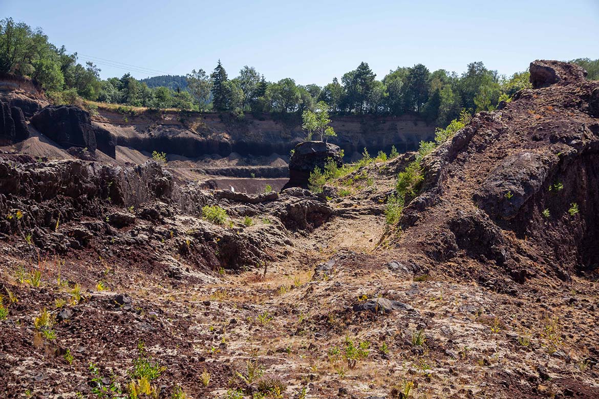 Site volcanique en Auvergne-Rhône-Alpes