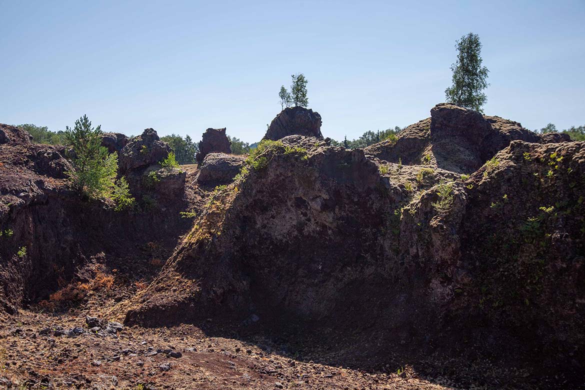 Site volcanique en Auvergne-Rhône-Alpes