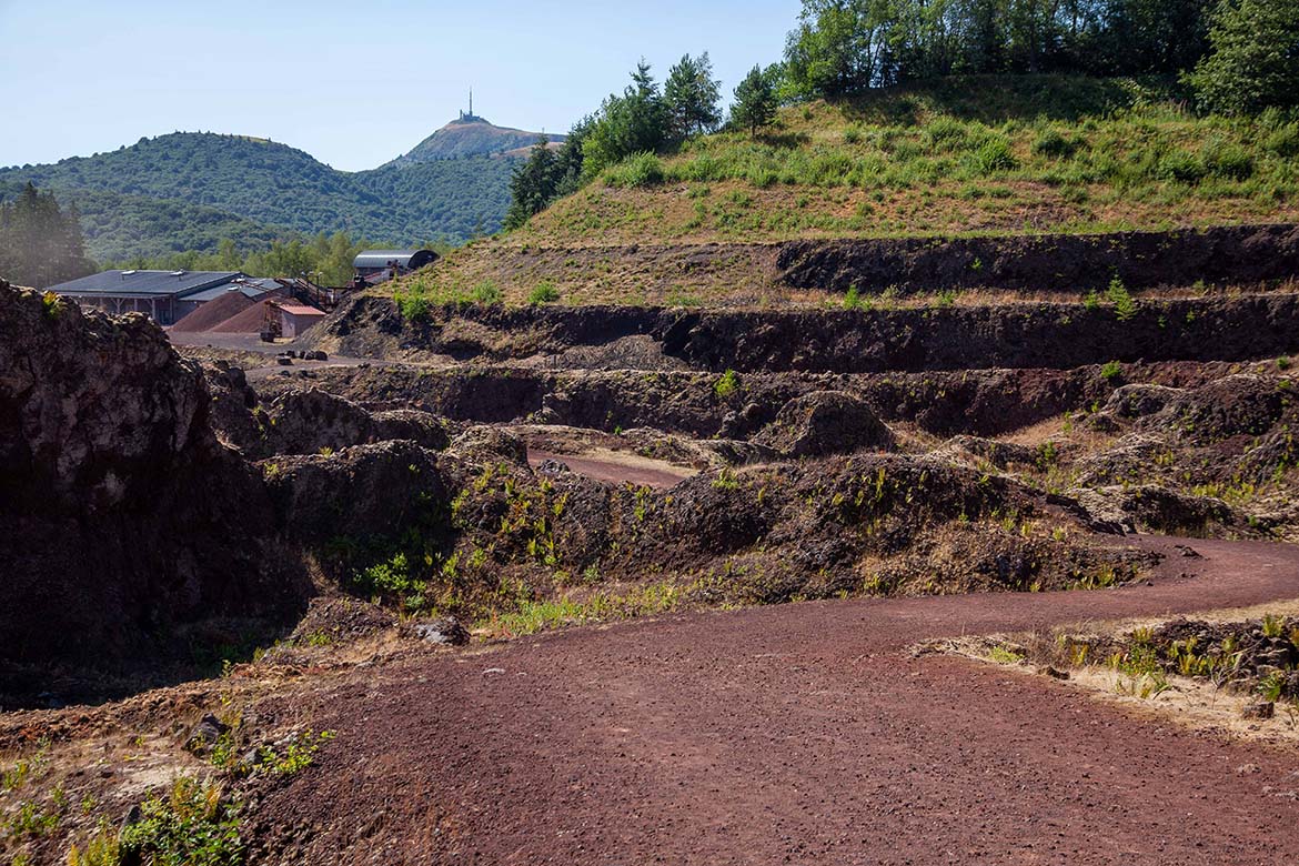 Site volcanique en Auvergne-Rhône-Alpes