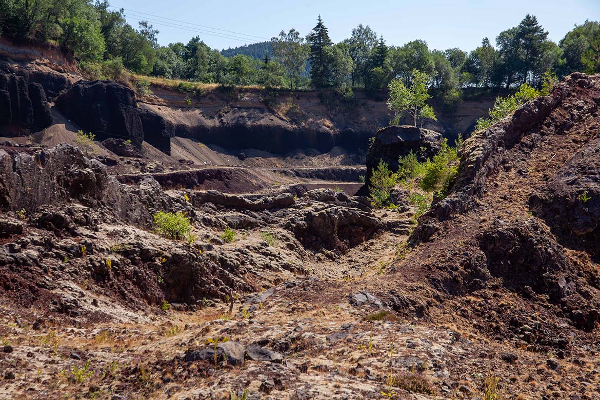Site volcanique en Auvergne-Rhône-Alpes