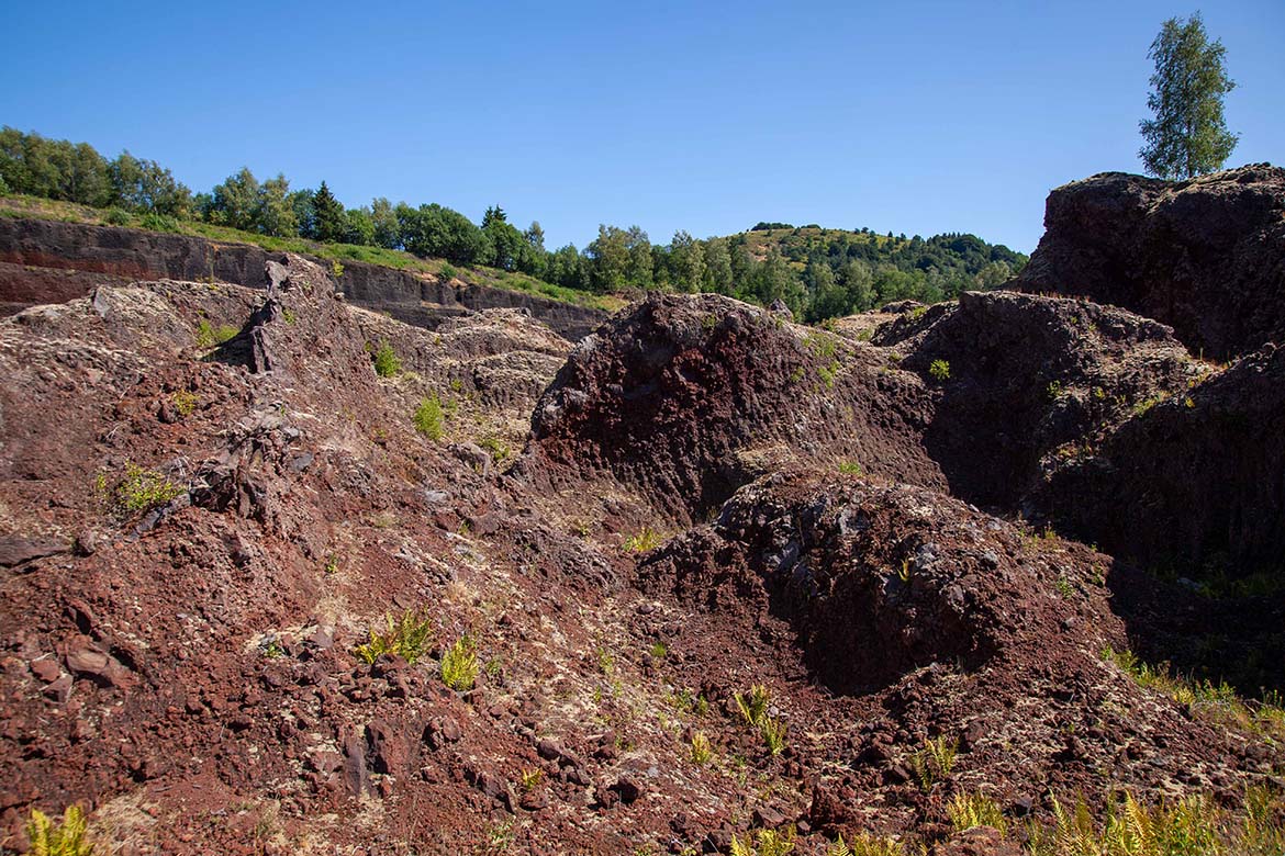 Site volcanique en Auvergne-Rhône-Alpes