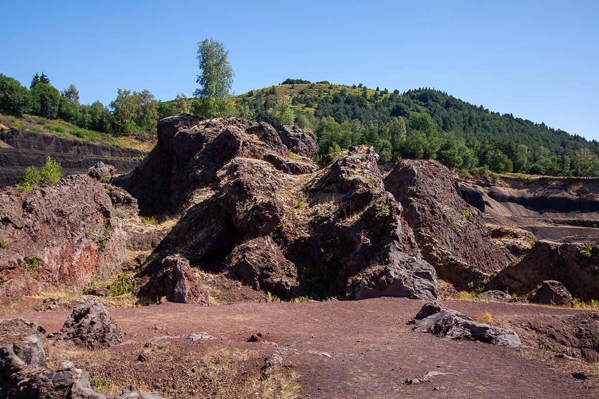 Site volcanique en Auvergne-Rhône-Alpes