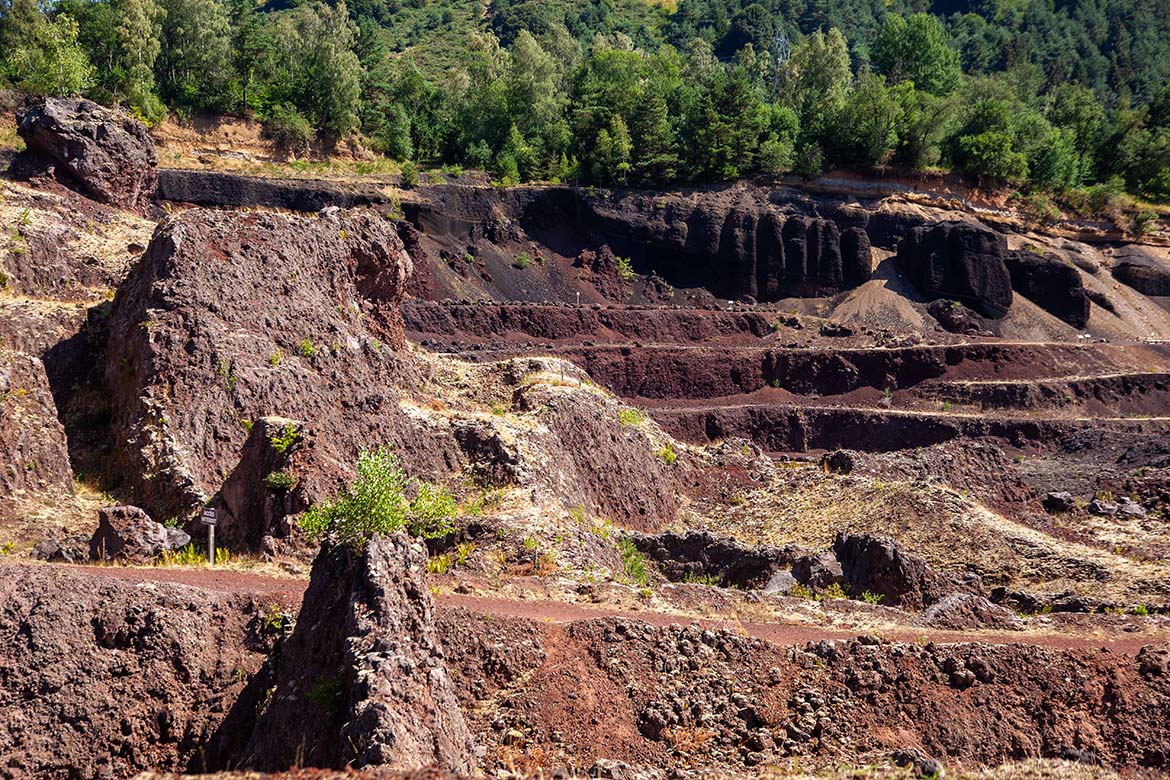 Site volcanique en Auvergne-Rhône-Alpes