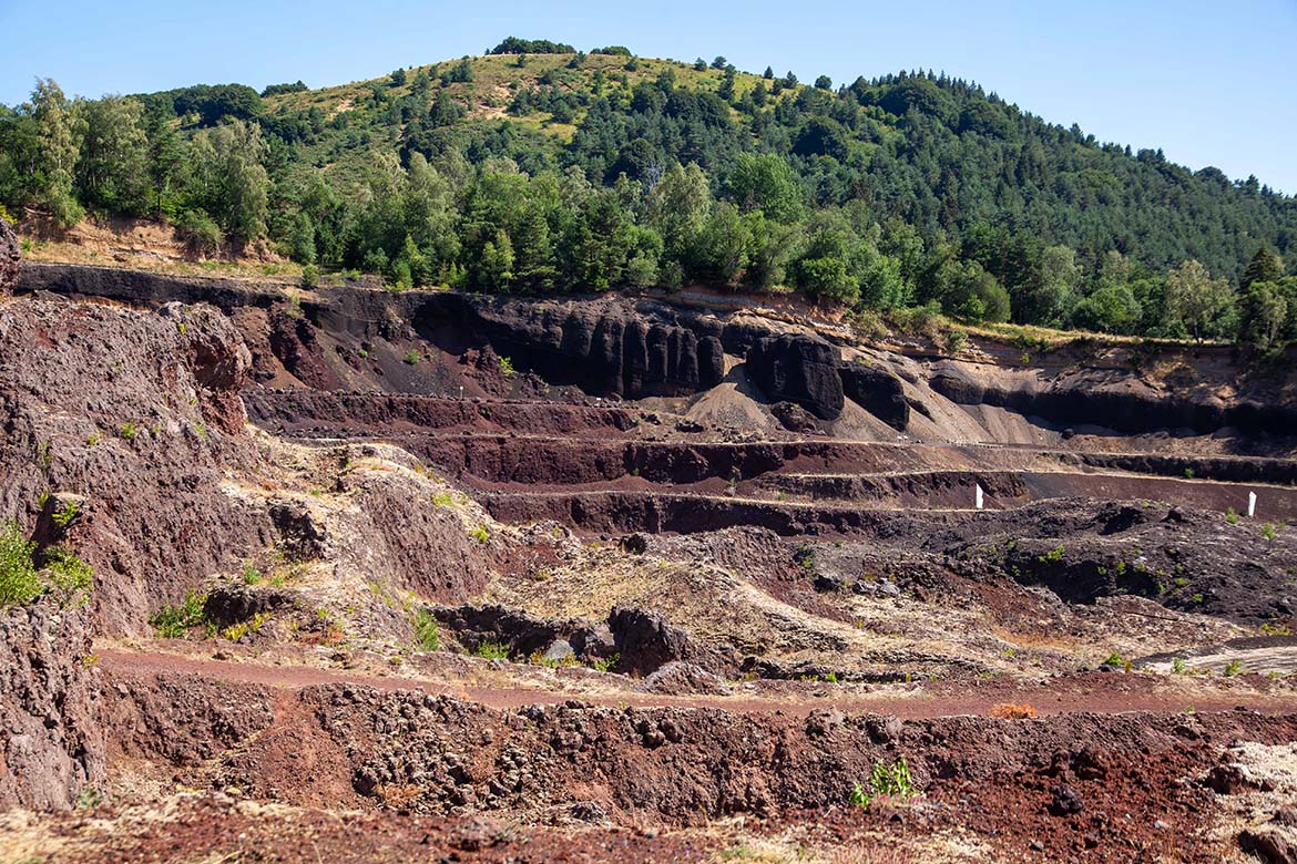 Site volcanique en Auvergne-Rhône-Alpes