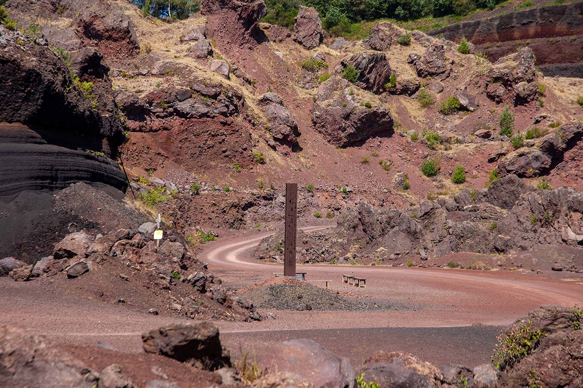 Site volcanique en Auvergne-Rhône-Alpes