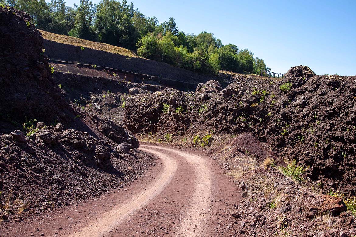 Site volcanique en Auvergne-Rhône-Alpes