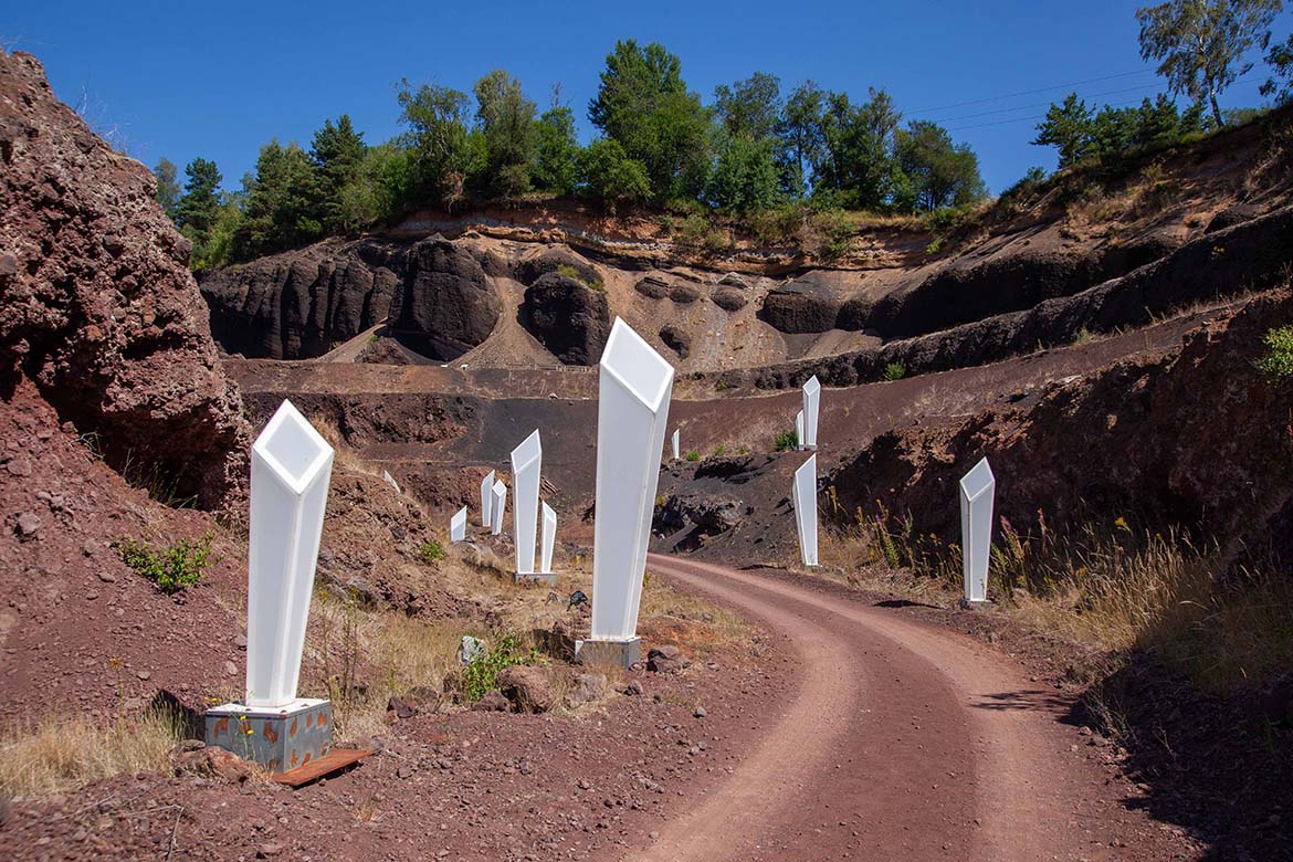 Site volcanique en Auvergne-Rhône-Alpes