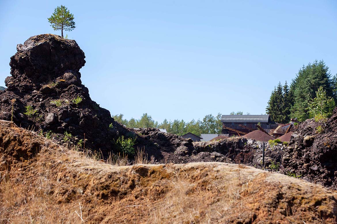 Site volcanique en Auvergne-Rhône-Alpes
