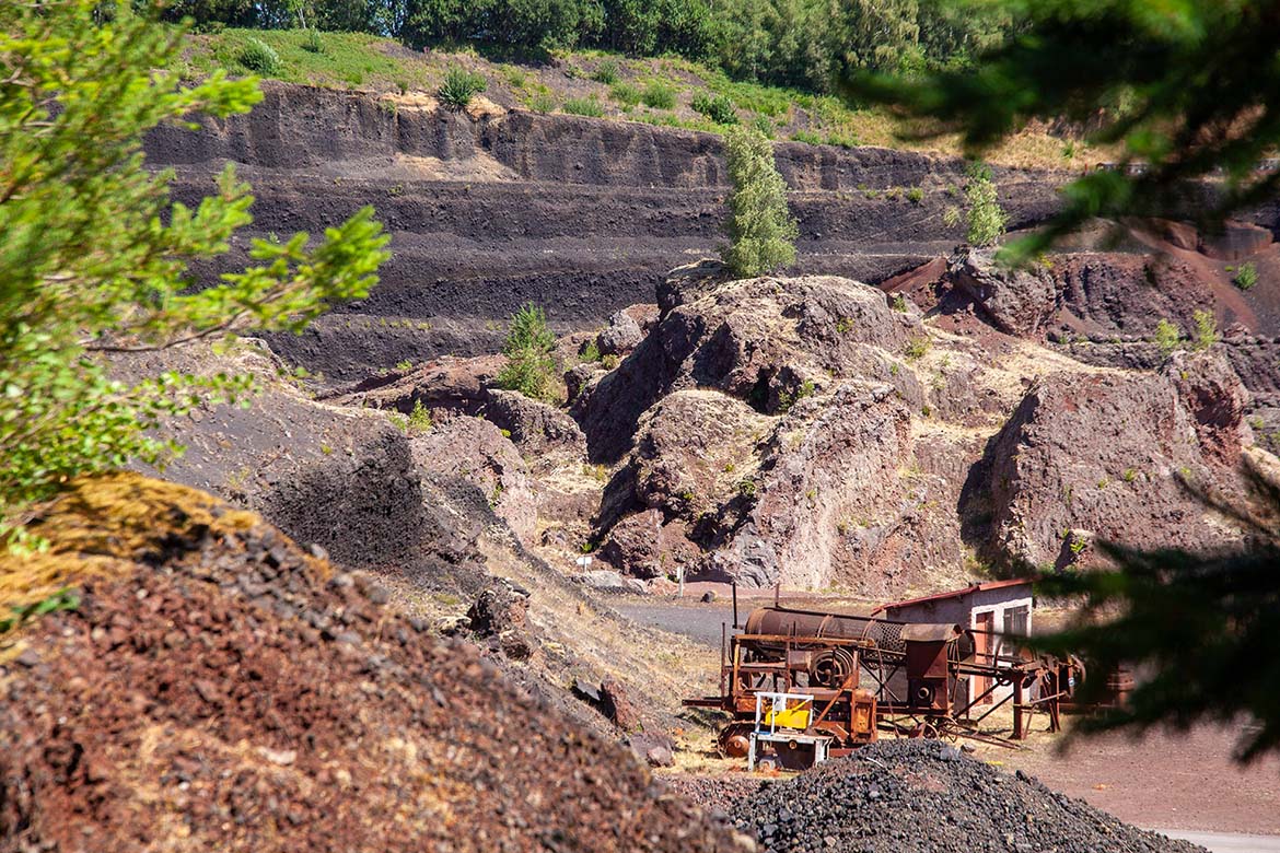 Site volcanique en Auvergne-Rhône-Alpes