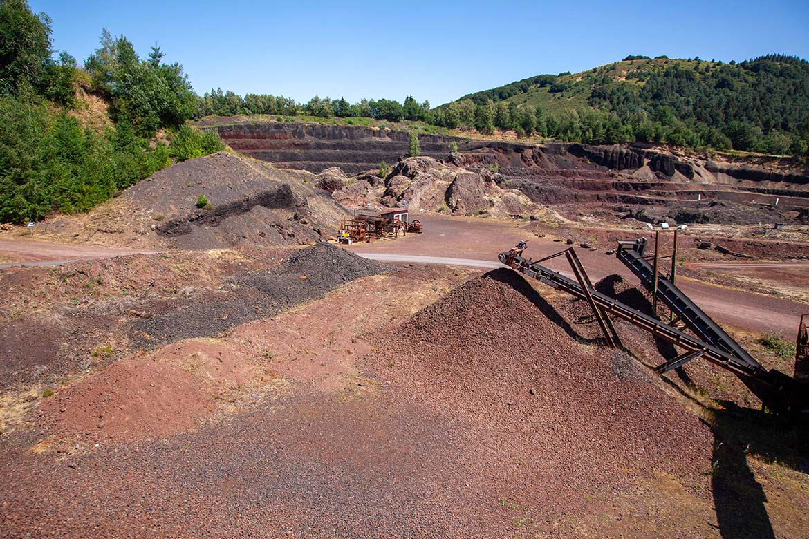 Site volcanique en Auvergne-Rhône-Alpes