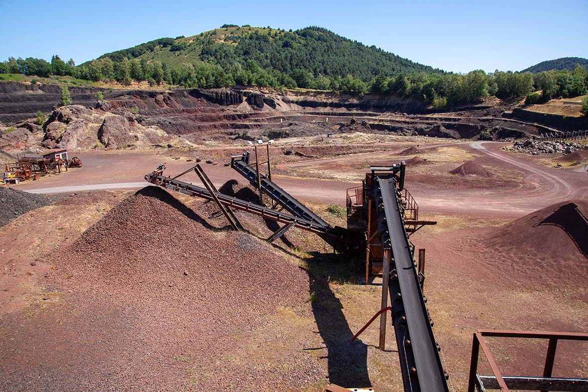 Site volcanique en Auvergne-Rhône-Alpes