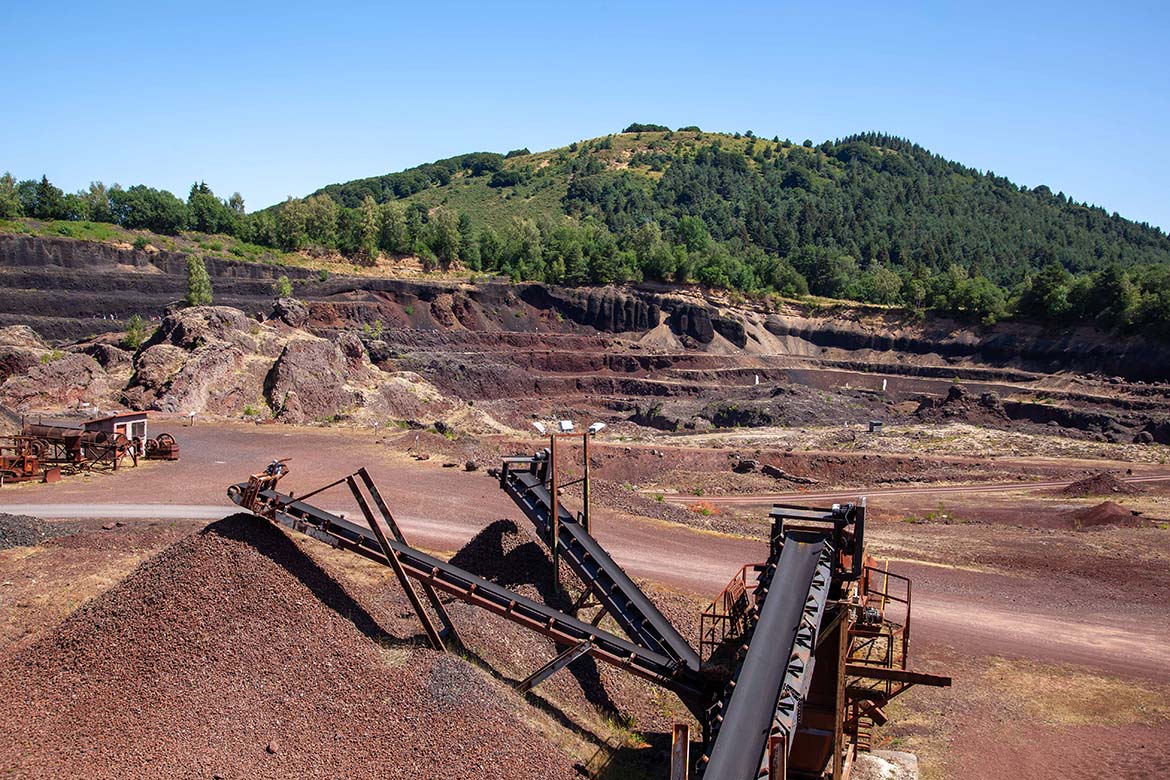 Site volcanique en Auvergne-Rhône-Alpes