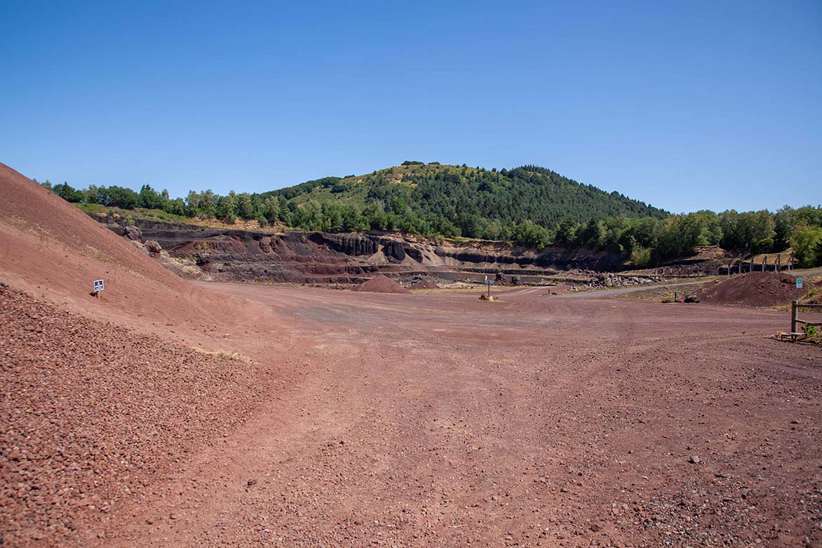 Site volcanique en Auvergne-Rhône-Alpes