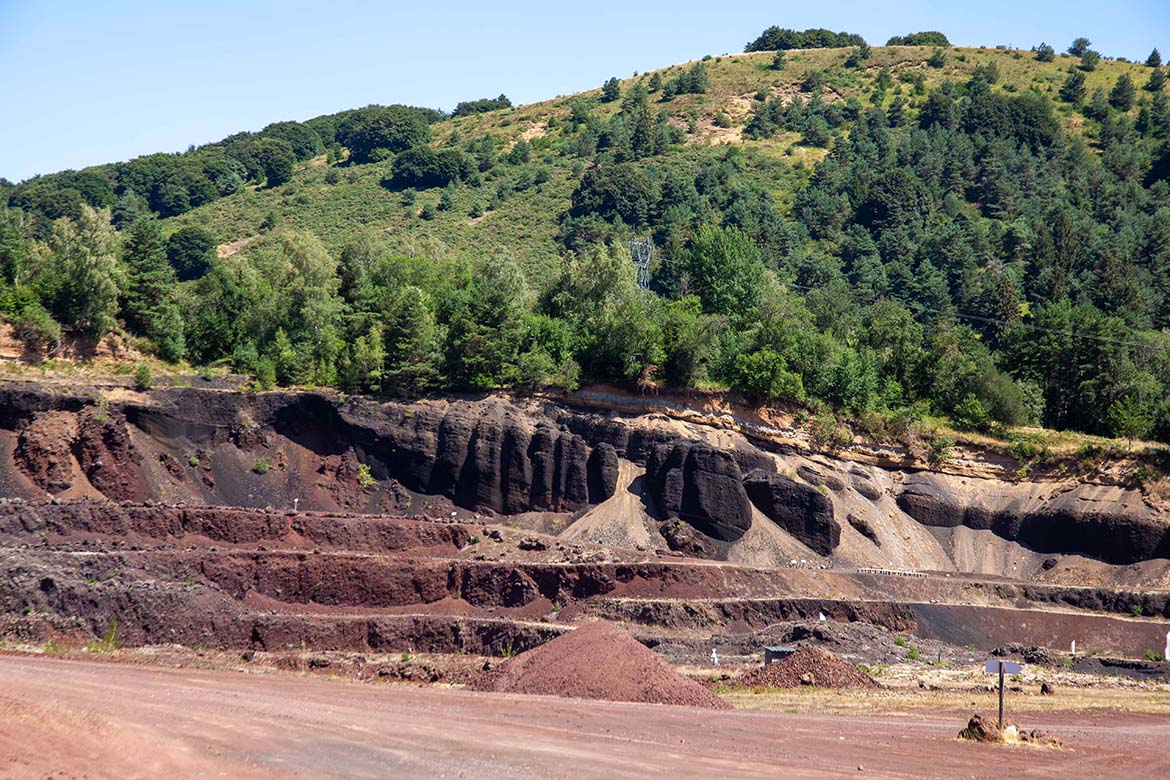 Site volcanique en Auvergne-Rhône-Alpes
