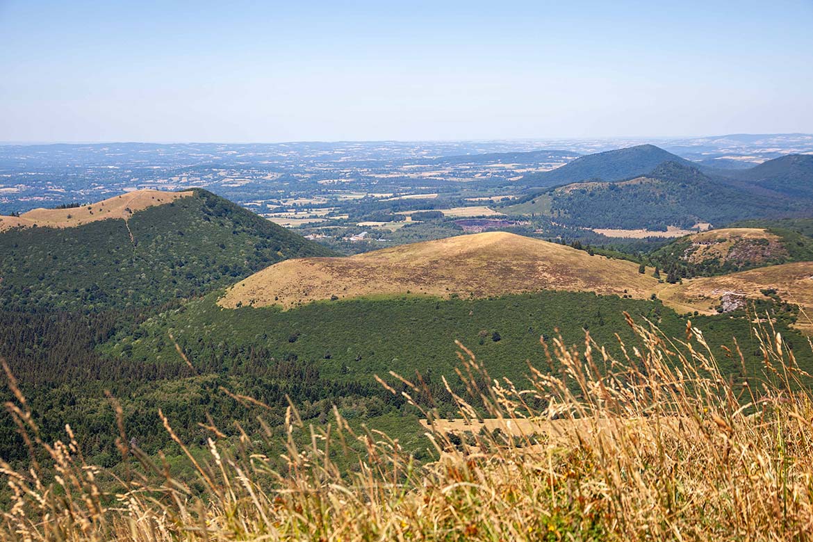 Site volcanique en Auvergne-Rhône-Alpes
