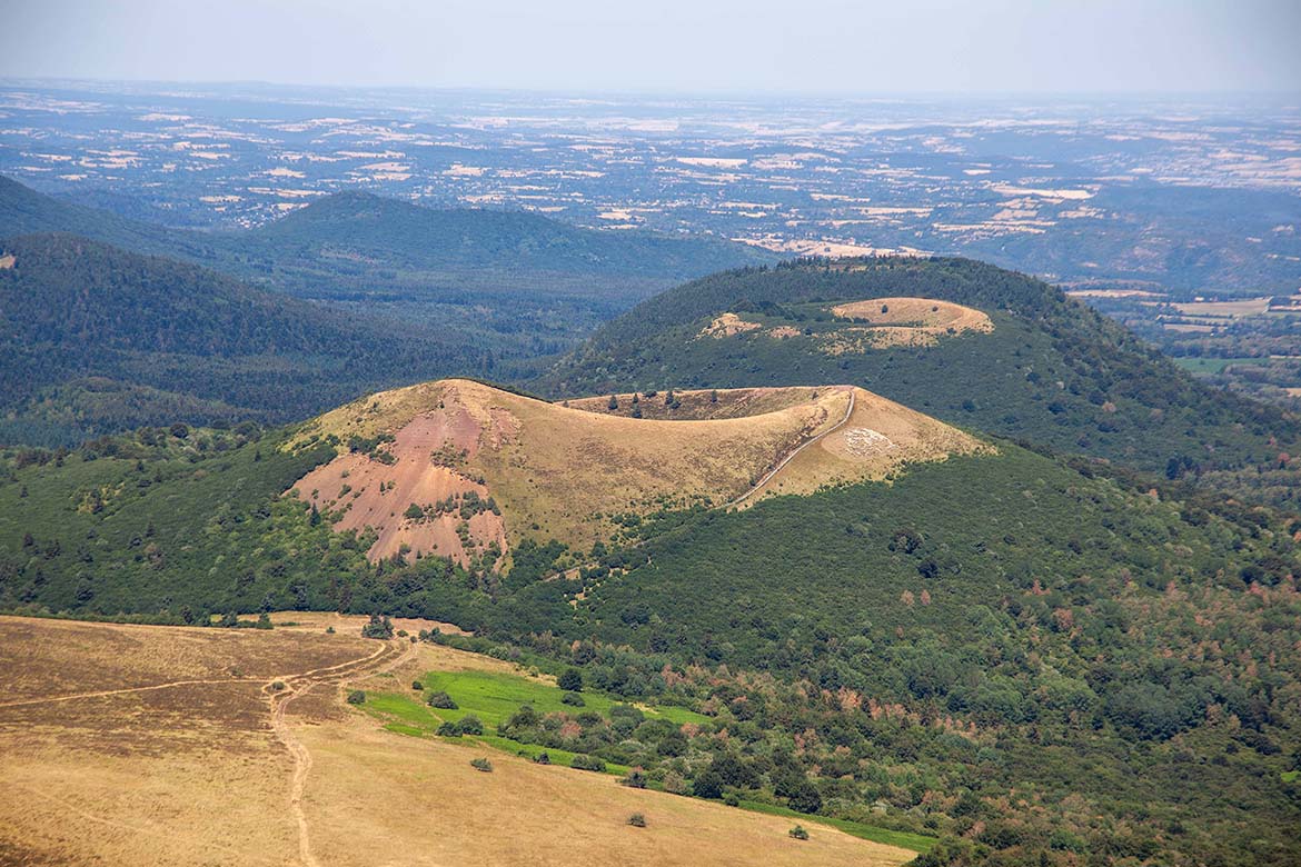 Site volcanique en Auvergne-Rhône-Alpes
