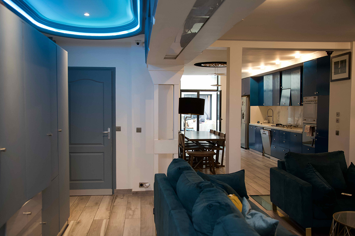 Appartement familial en rez-de-chaussée fond de cour