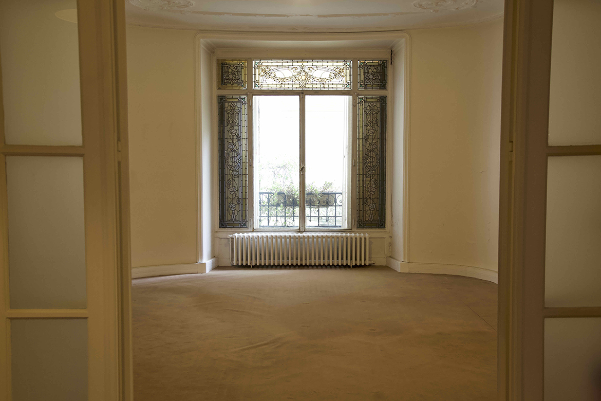 Appartement vide RDC Paris