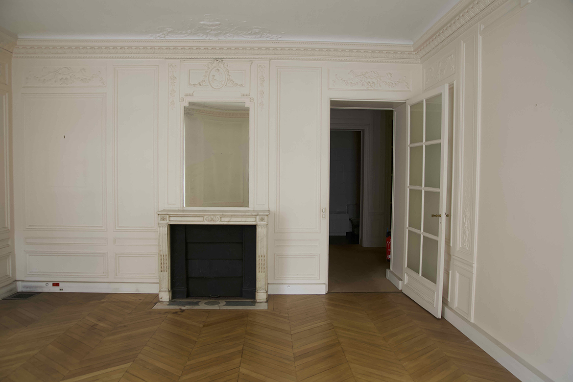 Appartement vide RDC Paris