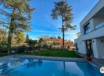 Extérieur piscine jardin vue du pool house