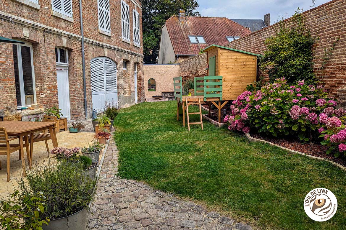 Maison bourgeoise, porte la baie de Somme