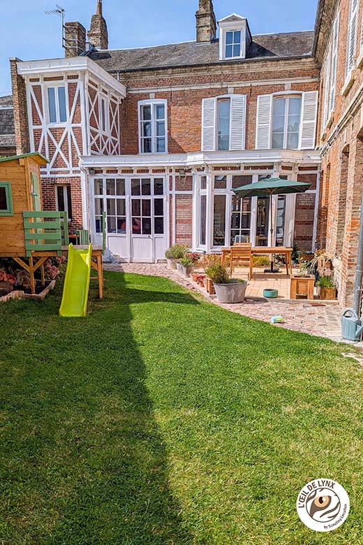 Maison bourgeoise, porte la baie de Somme