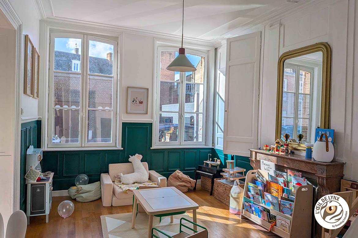Maison bourgeoise, porte la baie de Somme