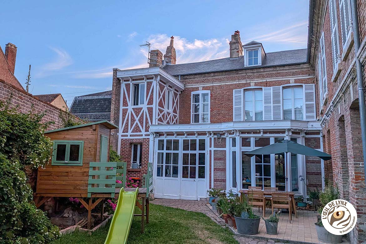 Maison bourgeoise, porte la baie de Somme