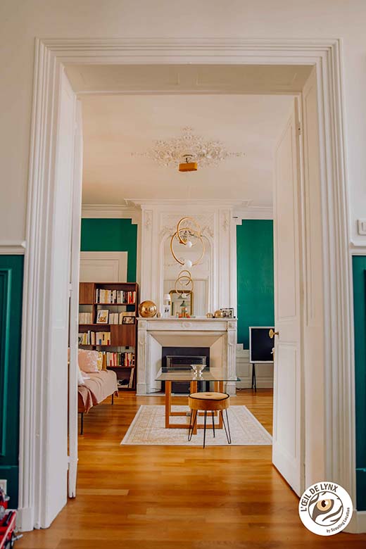 Maison bourgeoise, porte la baie de Somme