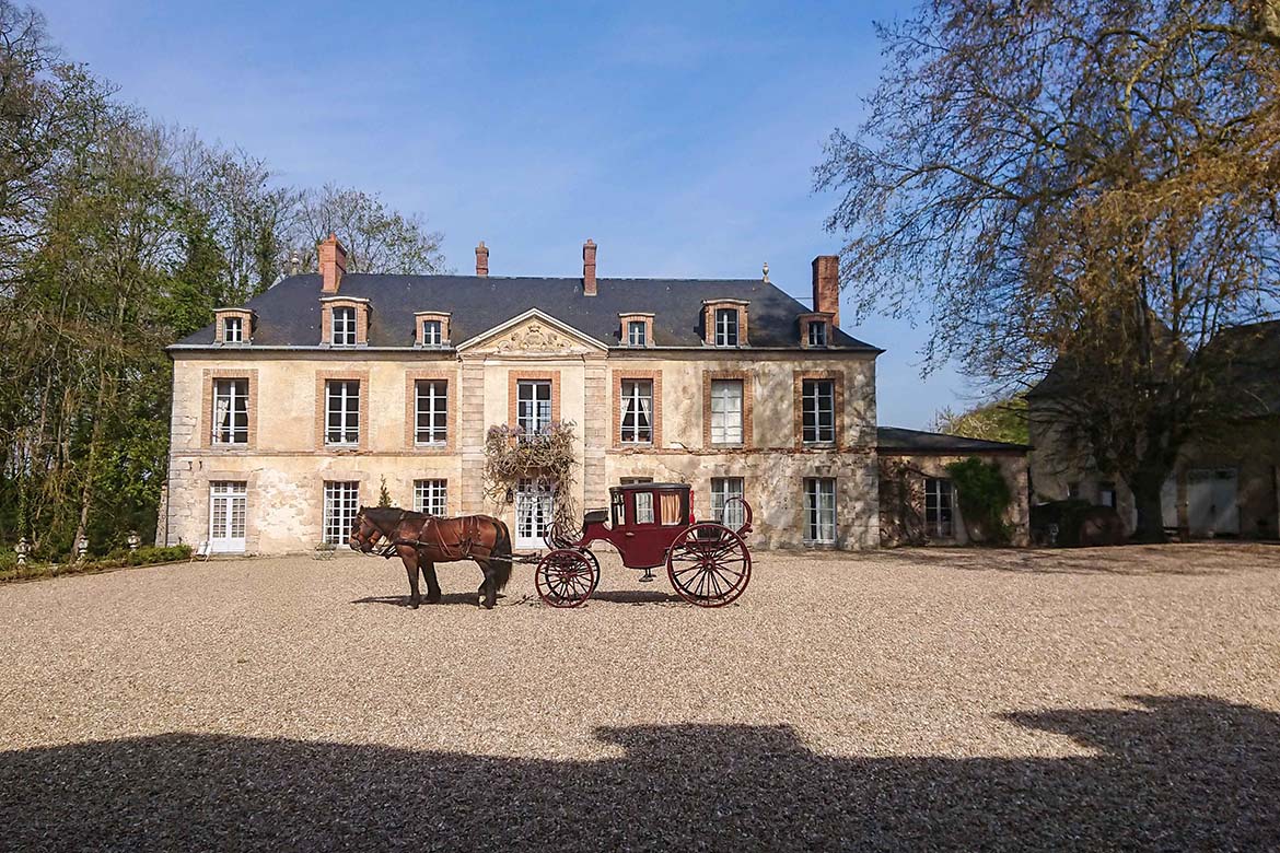 Château du XVIIIème siècle pour tournage en Ile de France