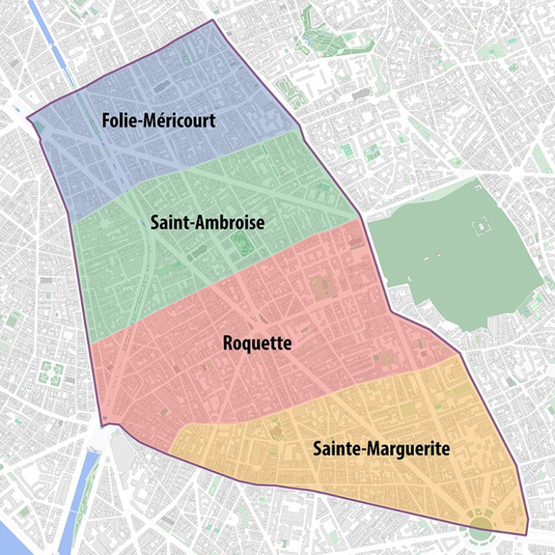 75011 Arrondissement de Popincourt